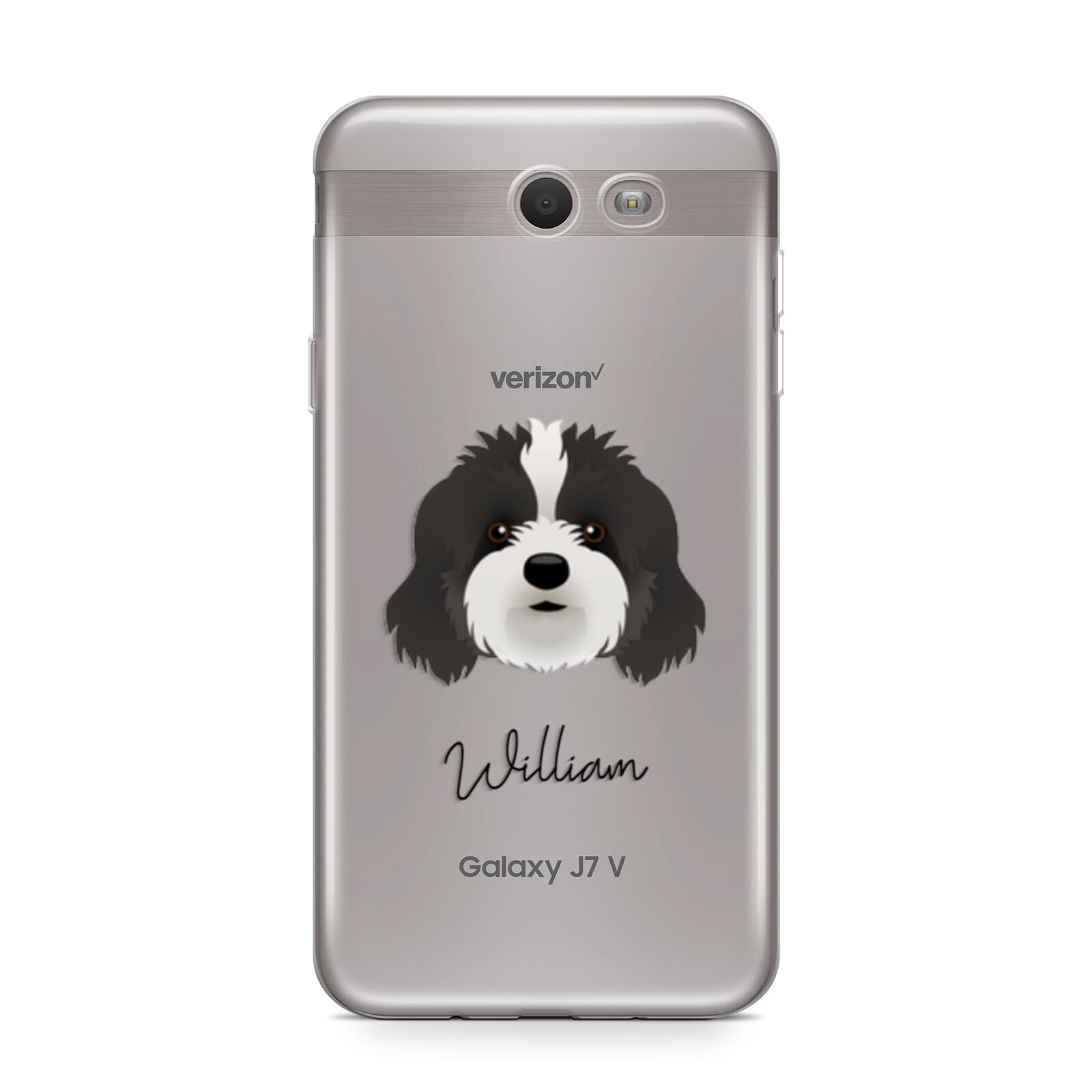 Cavapoo Personalised Samsung Galaxy J7 2017 Case