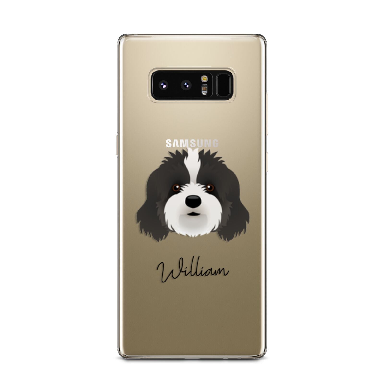 Cavapoo Personalised Samsung Galaxy Note 8 Case