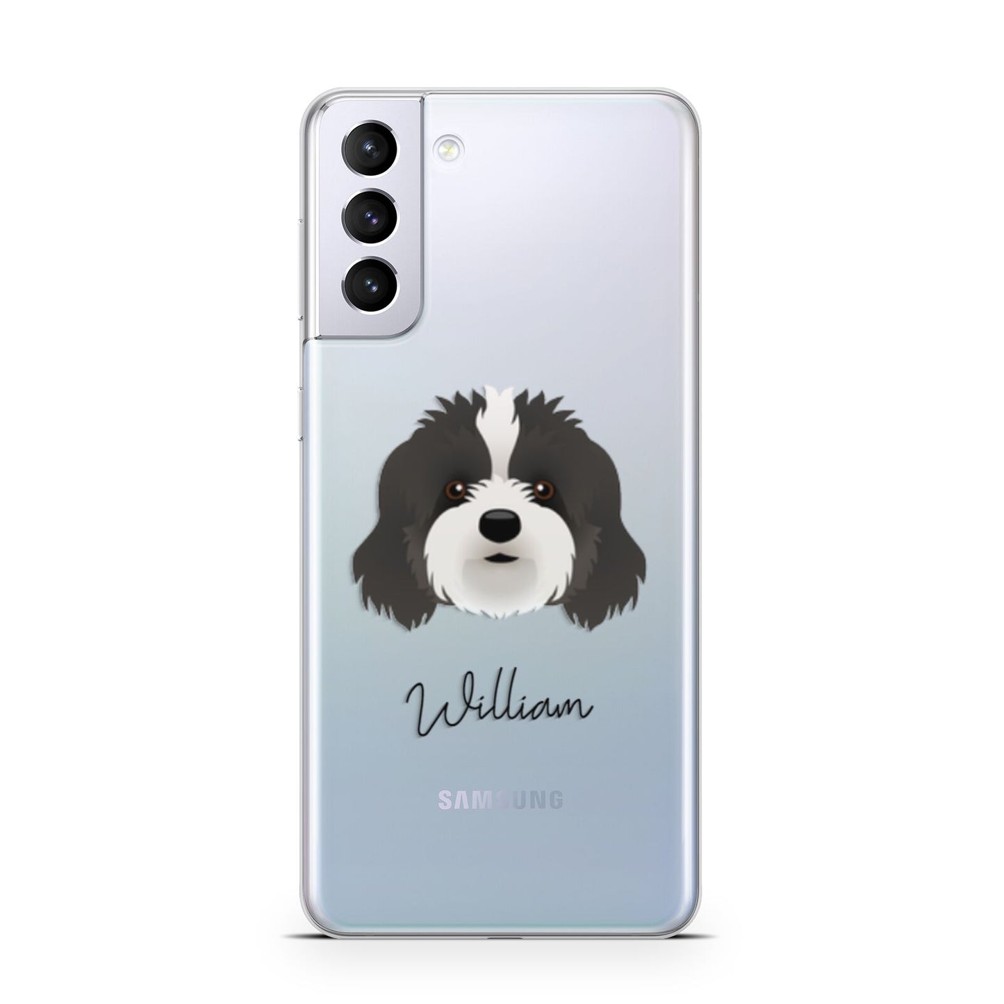 Cavapoo Personalised Samsung S21 Plus Phone Case