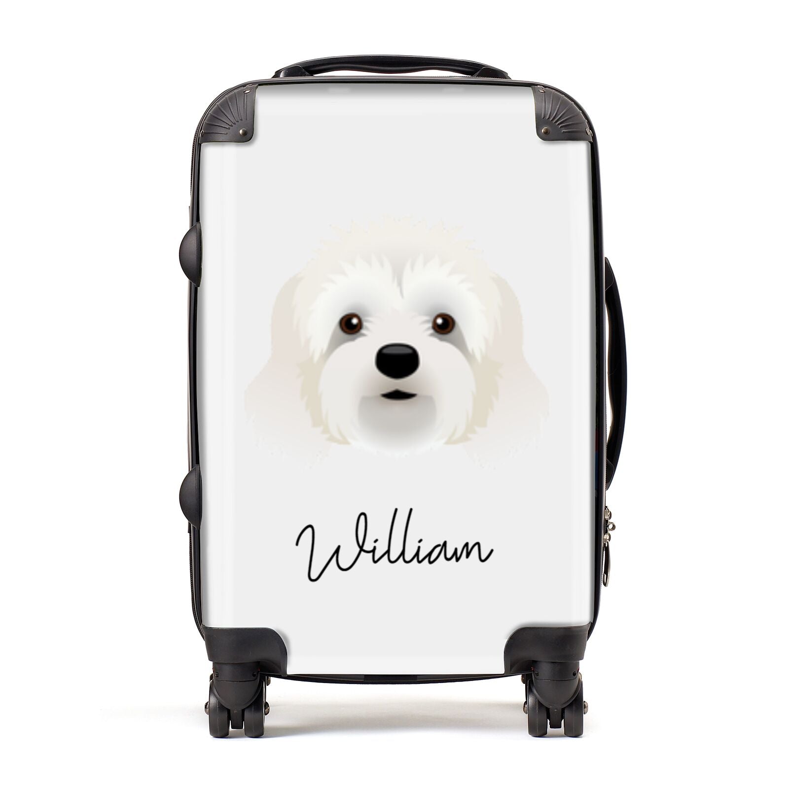 Cavapoo Personalised Suitcase