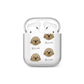Cavapoochon Icon with Name AirPods Case