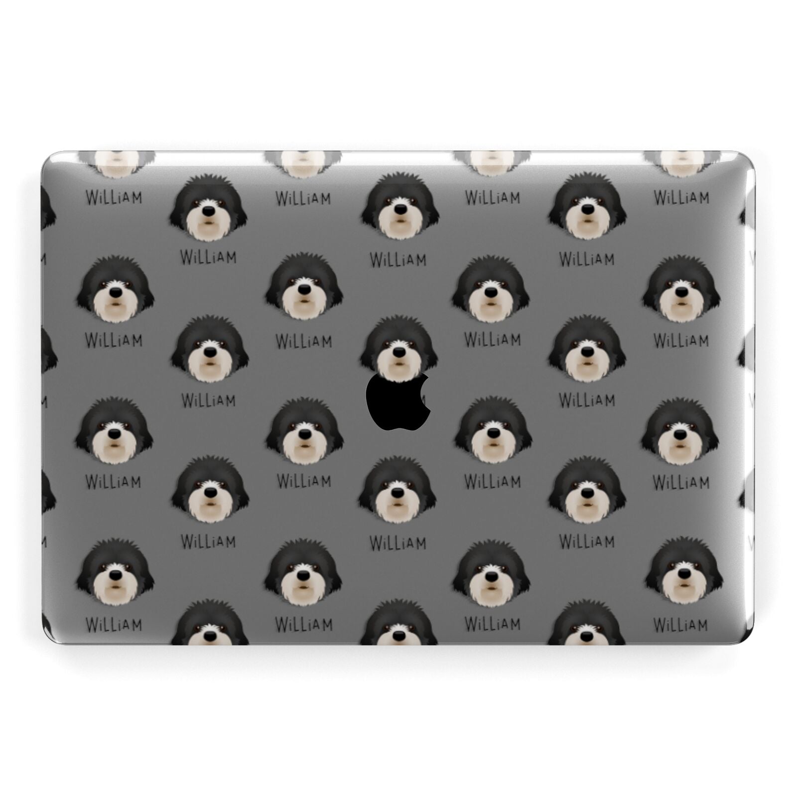 Cavapoochon Icon with Name Macbook Case – Dyefor