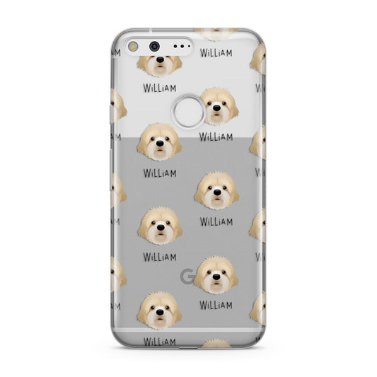 Cavapoochon Icon with Name Google Pixel Case