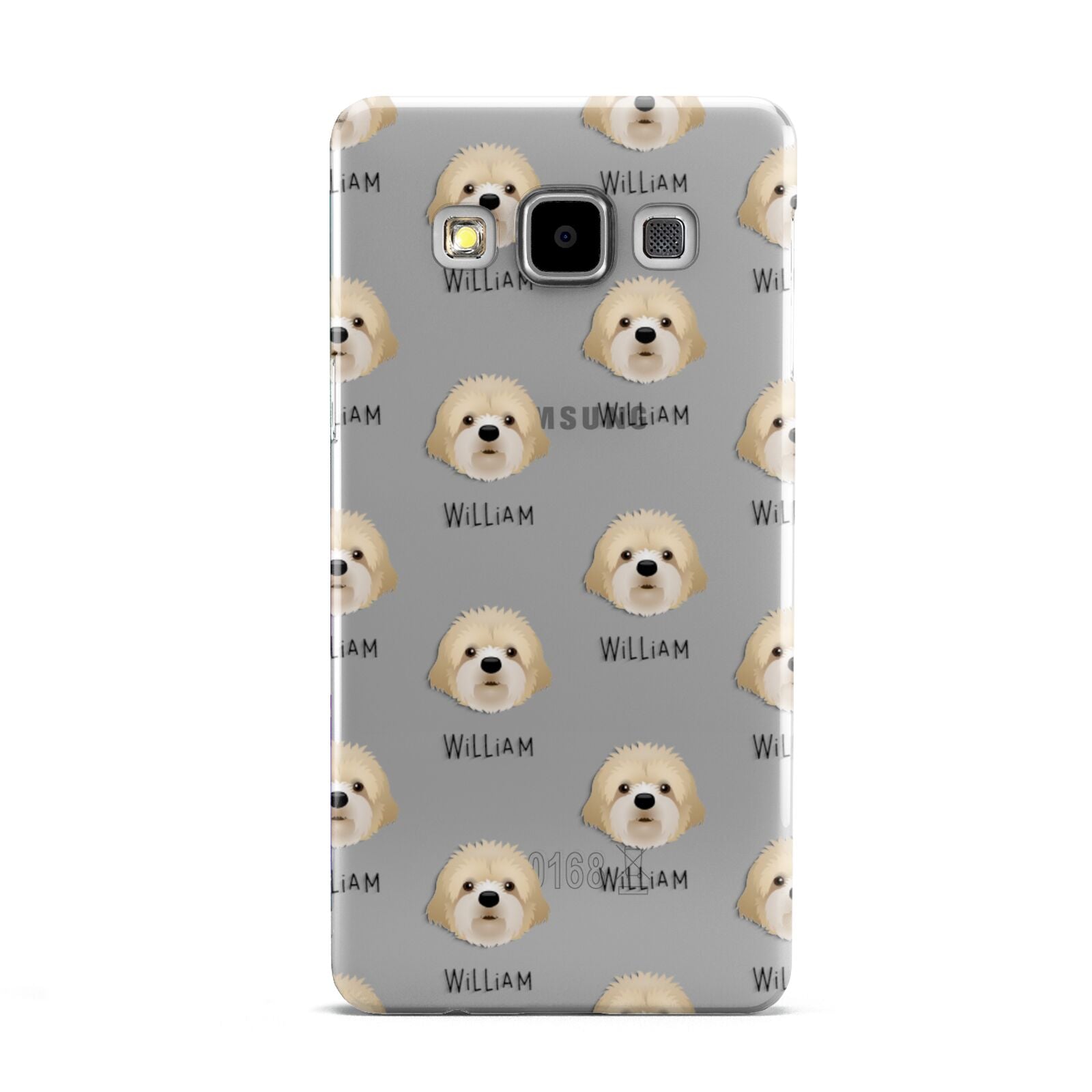 Cavapoochon Icon with Name Samsung Galaxy A5 Case