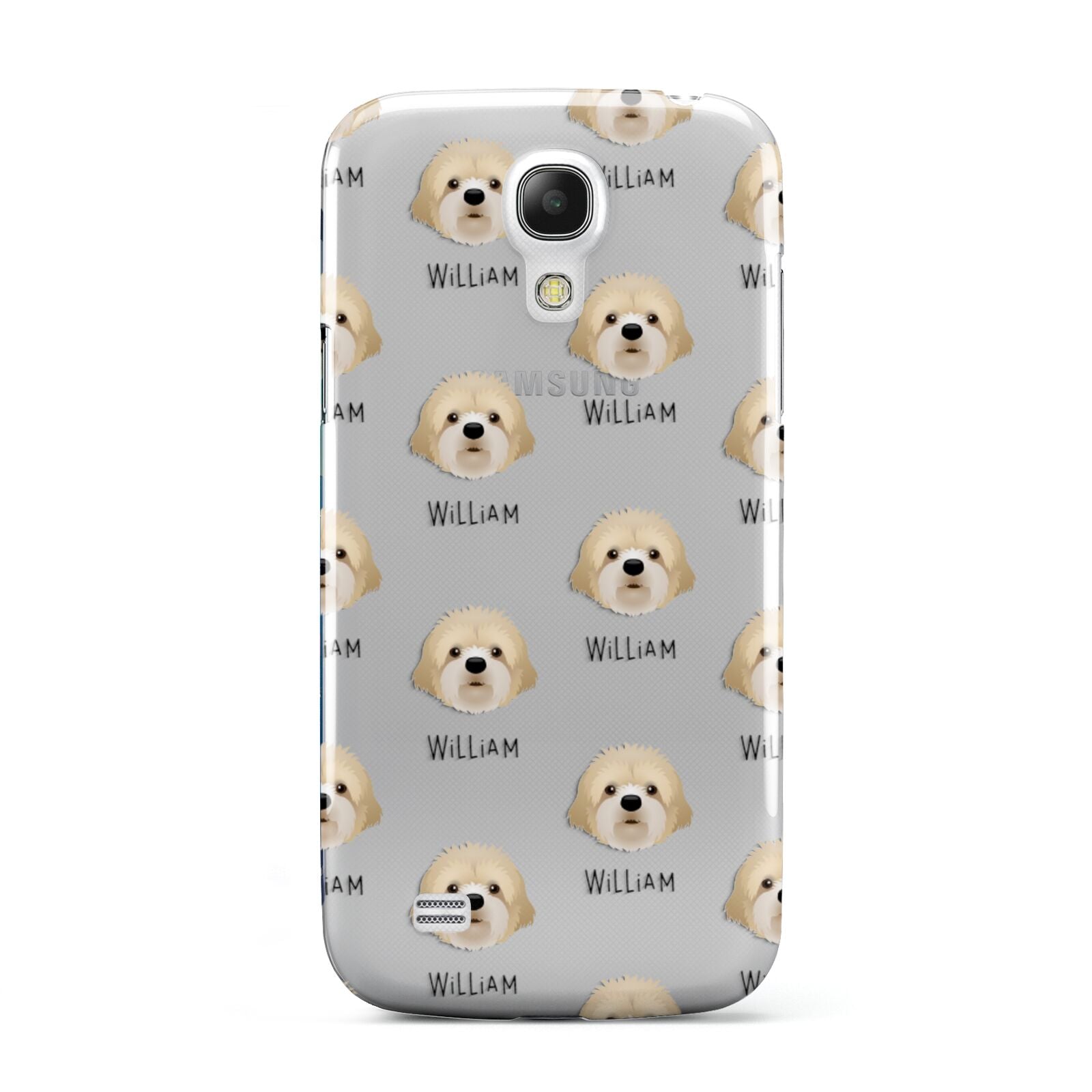 Cavapoochon Icon with Name Samsung Galaxy S4 Mini Case