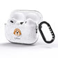 Cavapoochon Personalised AirPods Pro Glitter Case Side Image