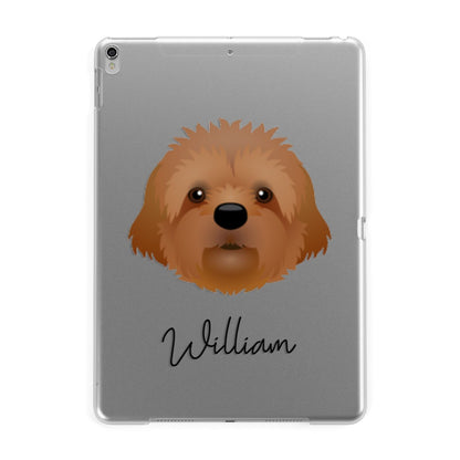 Cavapoochon Personalised Apple iPad Silver Case