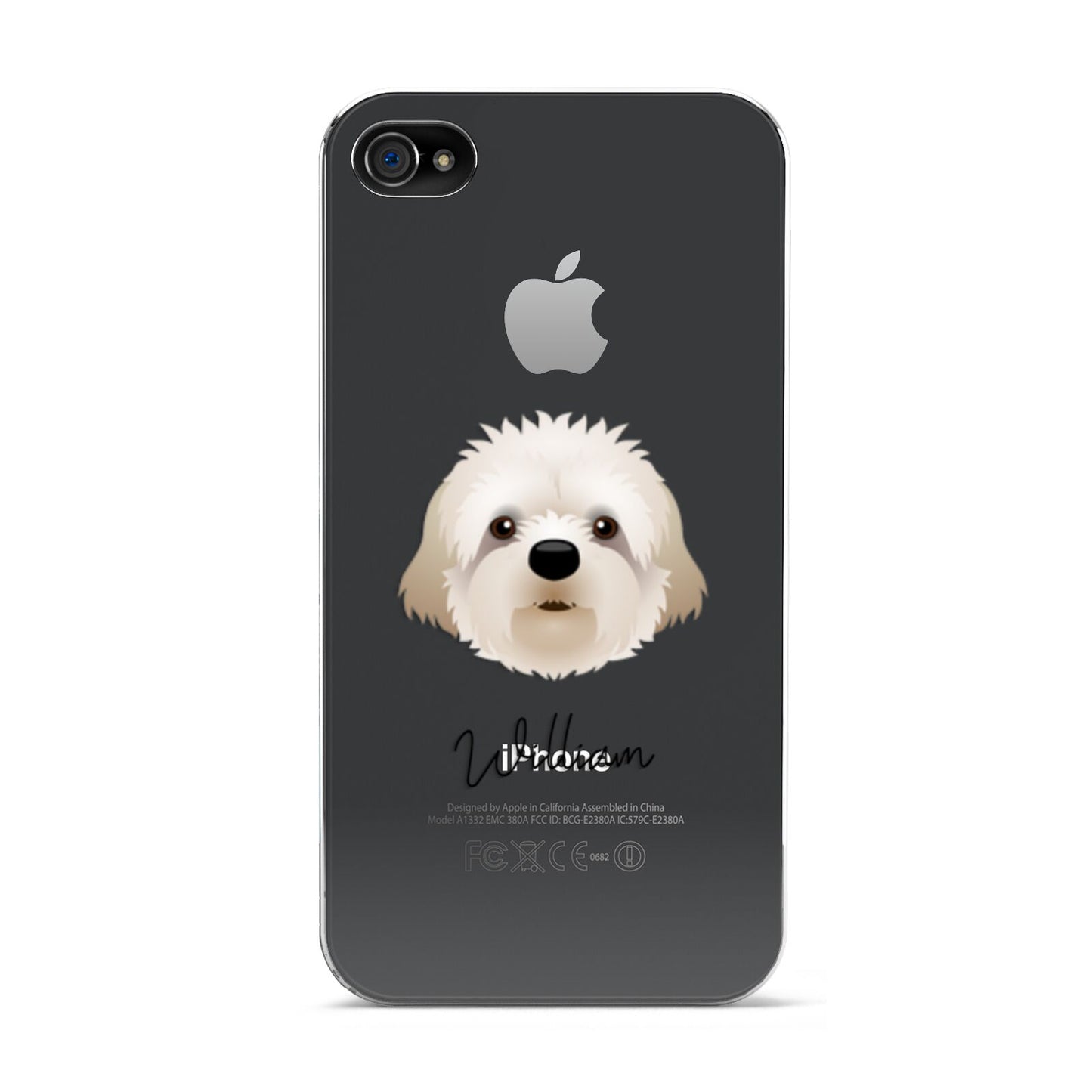 Cavapoochon Personalised Apple iPhone 4s Case