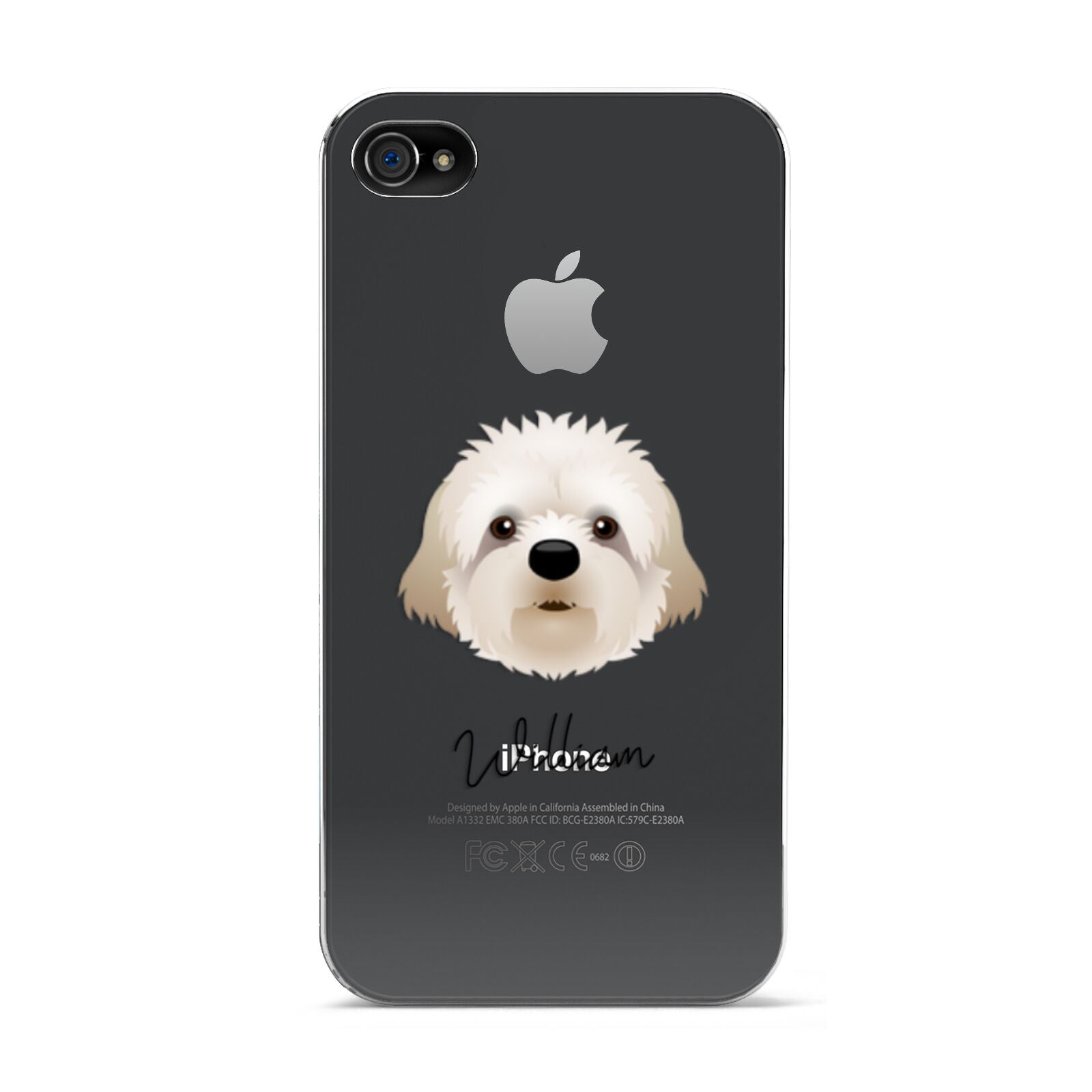 Cavapoochon Personalised Apple iPhone 4s Case