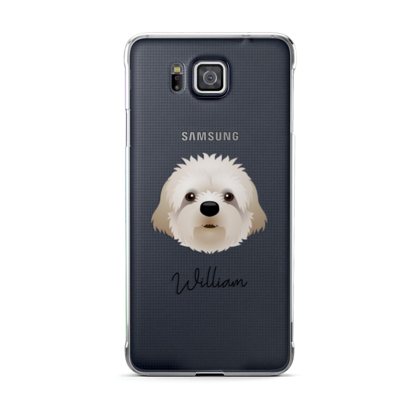Cavapoochon Personalised Samsung Galaxy Alpha Case