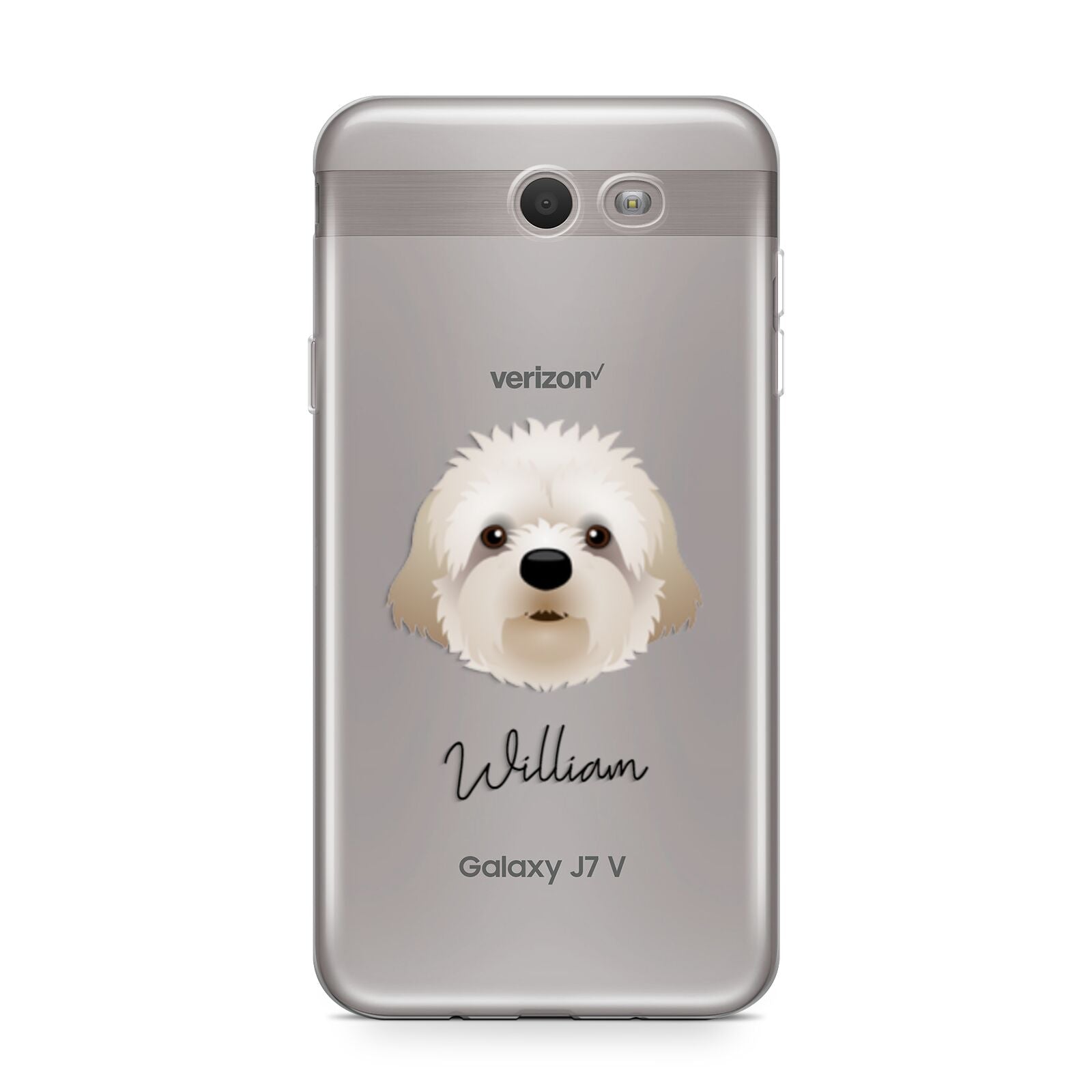 Cavapoochon Personalised Samsung Galaxy J7 2017 Case