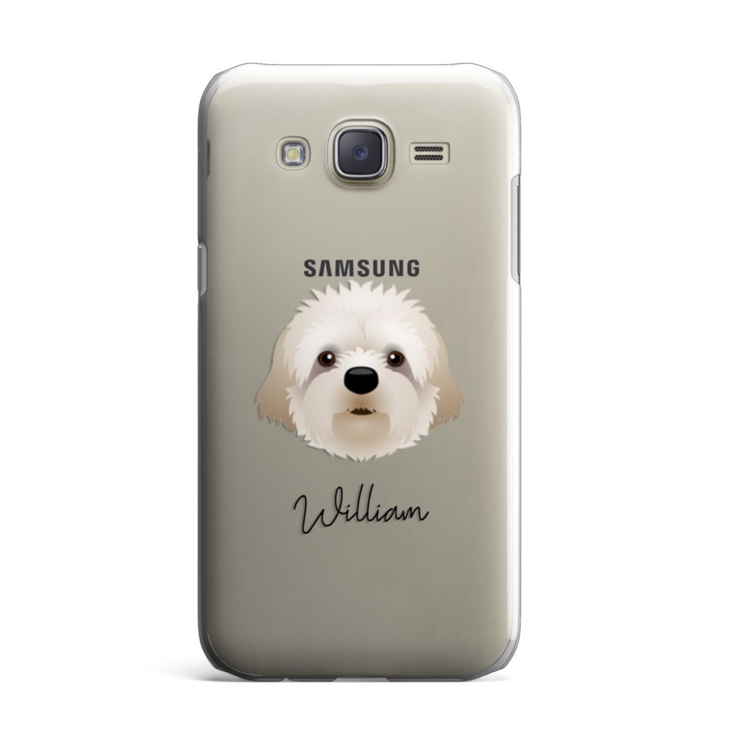 Cavapoochon Personalised Samsung Galaxy J7 Case