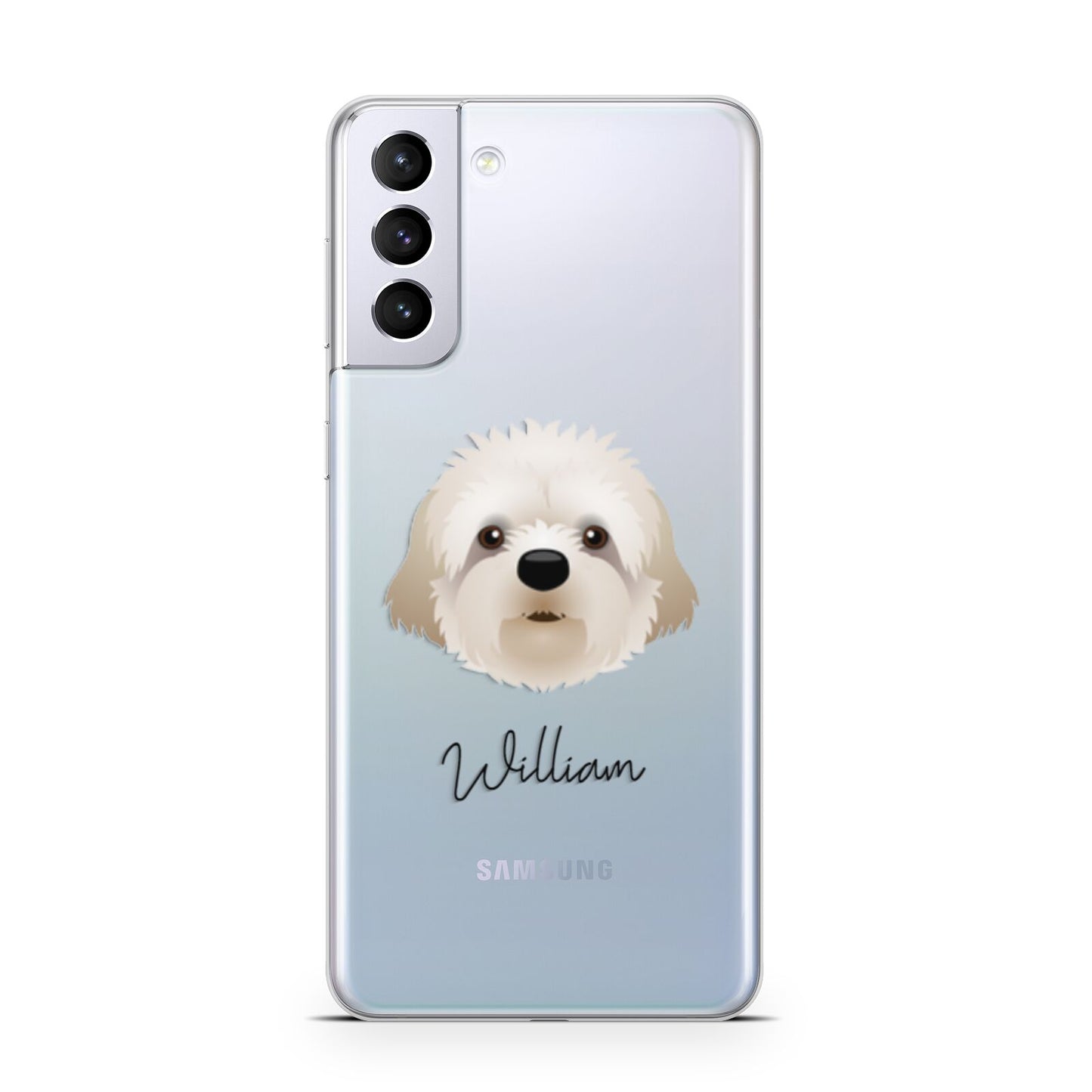 Cavapoochon Personalised Samsung S21 Plus Phone Case