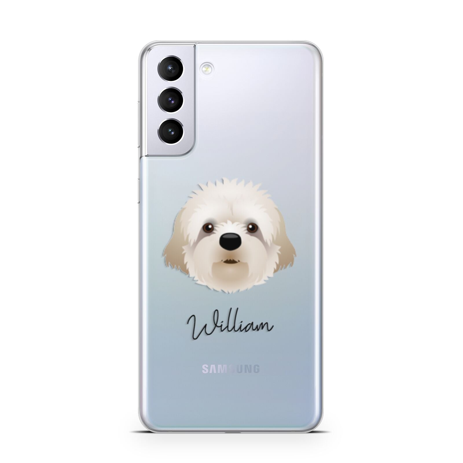 Cavapoochon Personalised Samsung S21 Plus Phone Case