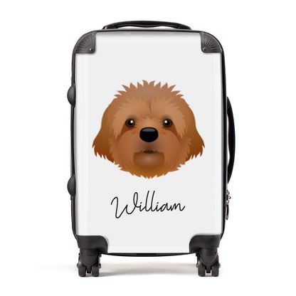 Cavapoochon Personalised Suitcase