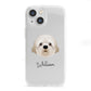 Cavapoochon Personalised iPhone 13 Mini Clear Bumper Case
