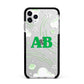 Celestial Apple iPhone 11 Pro Max in Silver with Black Impact Case