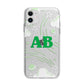 Celestial Apple iPhone 11 in White with Bumper Case