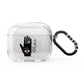Celestial Hand with Text AirPods Glitter Case 3rd Gen