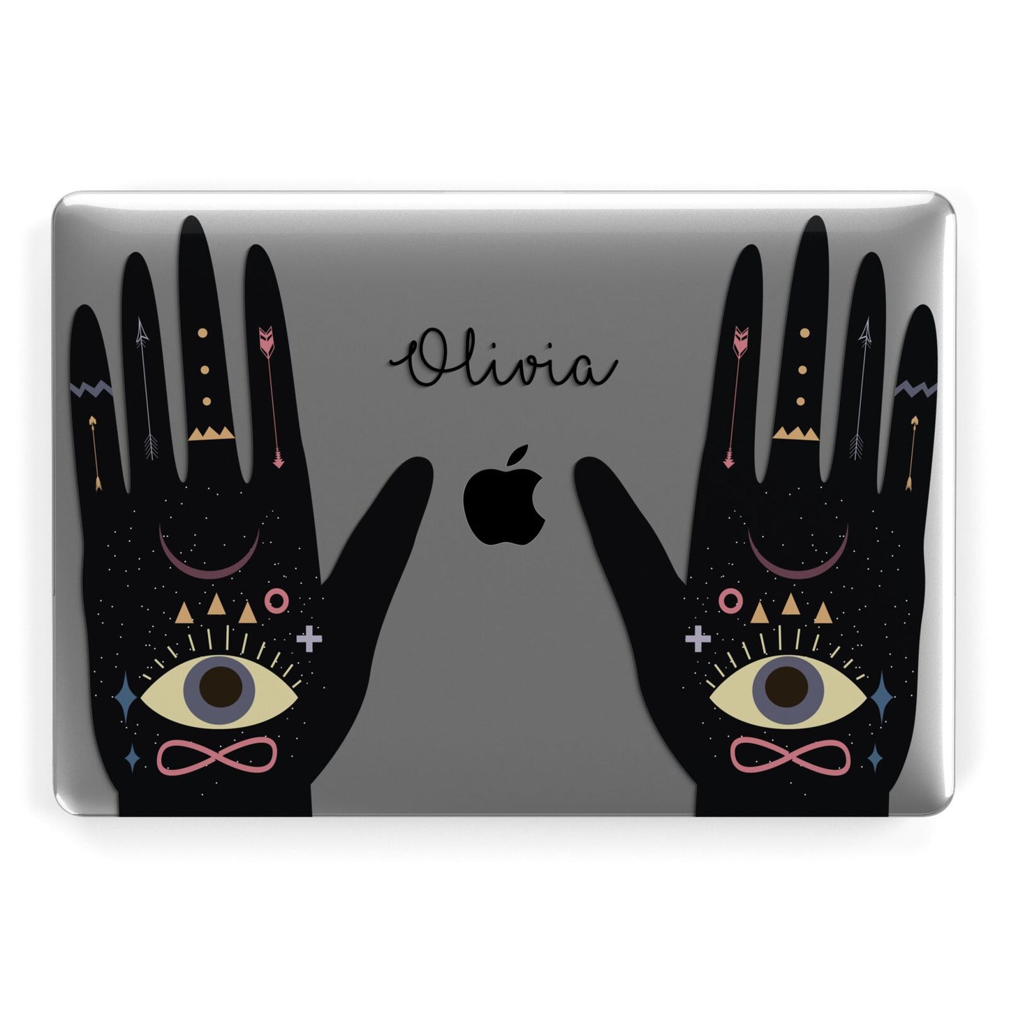 Celestial Hand with Text Apple MacBook Case