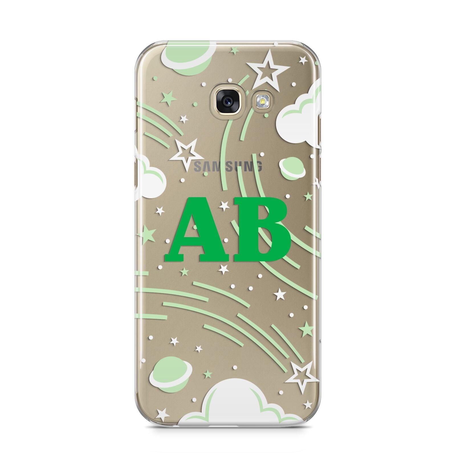 Celestial Samsung Galaxy A5 2017 Case on gold phone