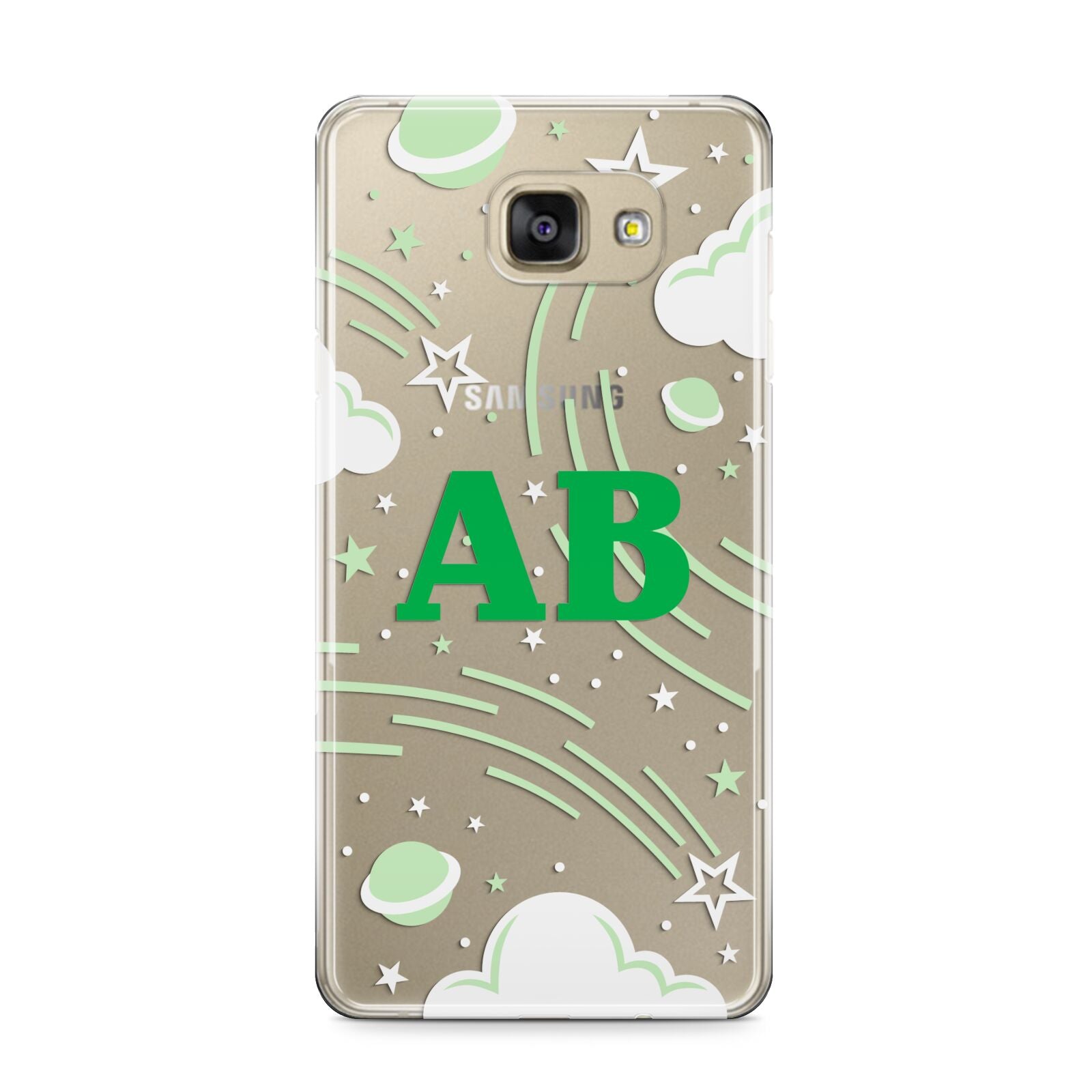 Celestial Samsung Galaxy A9 2016 Case on gold phone
