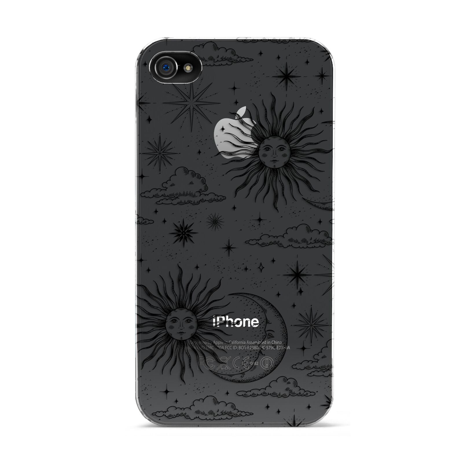 Celestial Suns Clouds Apple iPhone 4s Case