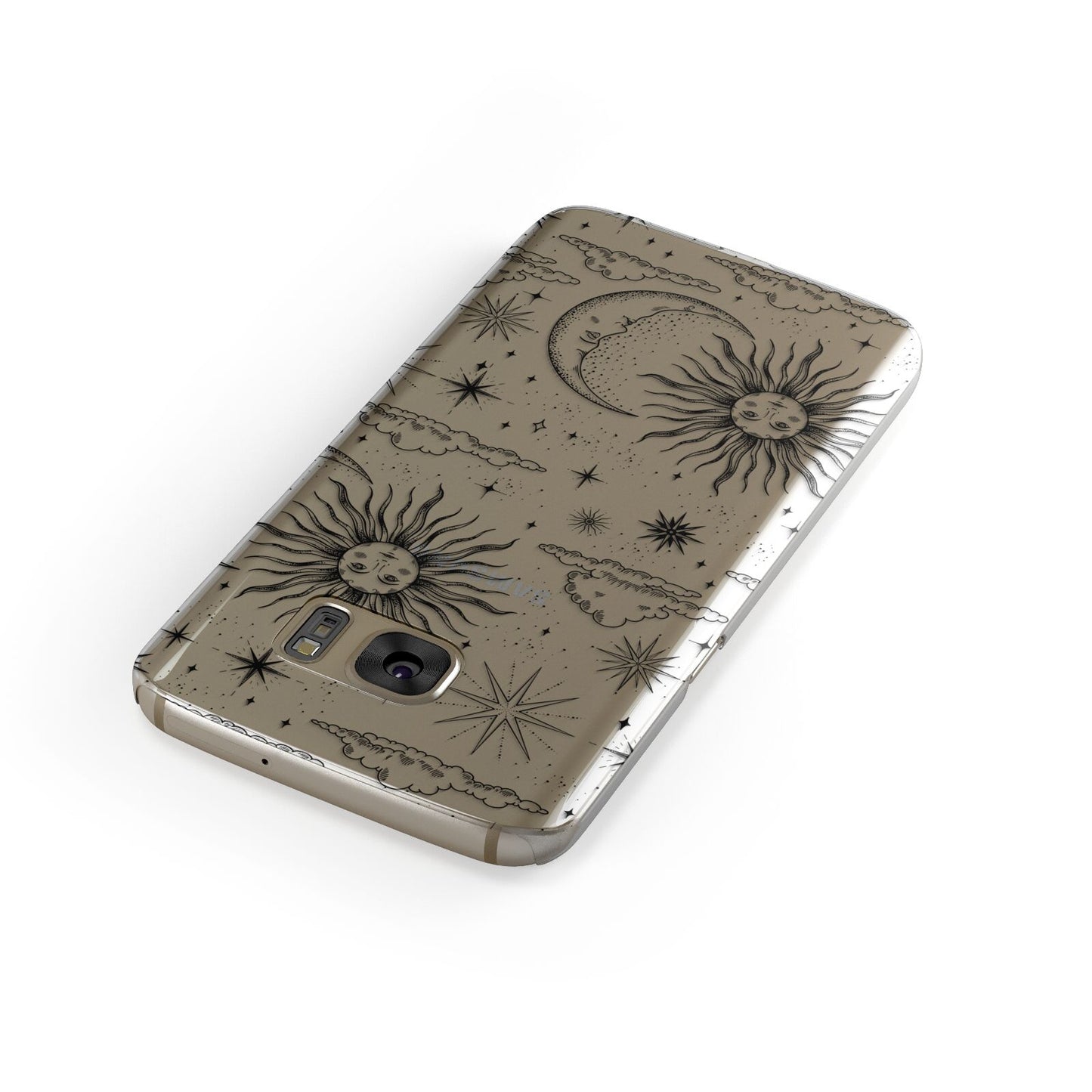 Celestial Suns Clouds Samsung Galaxy Case Front Close Up