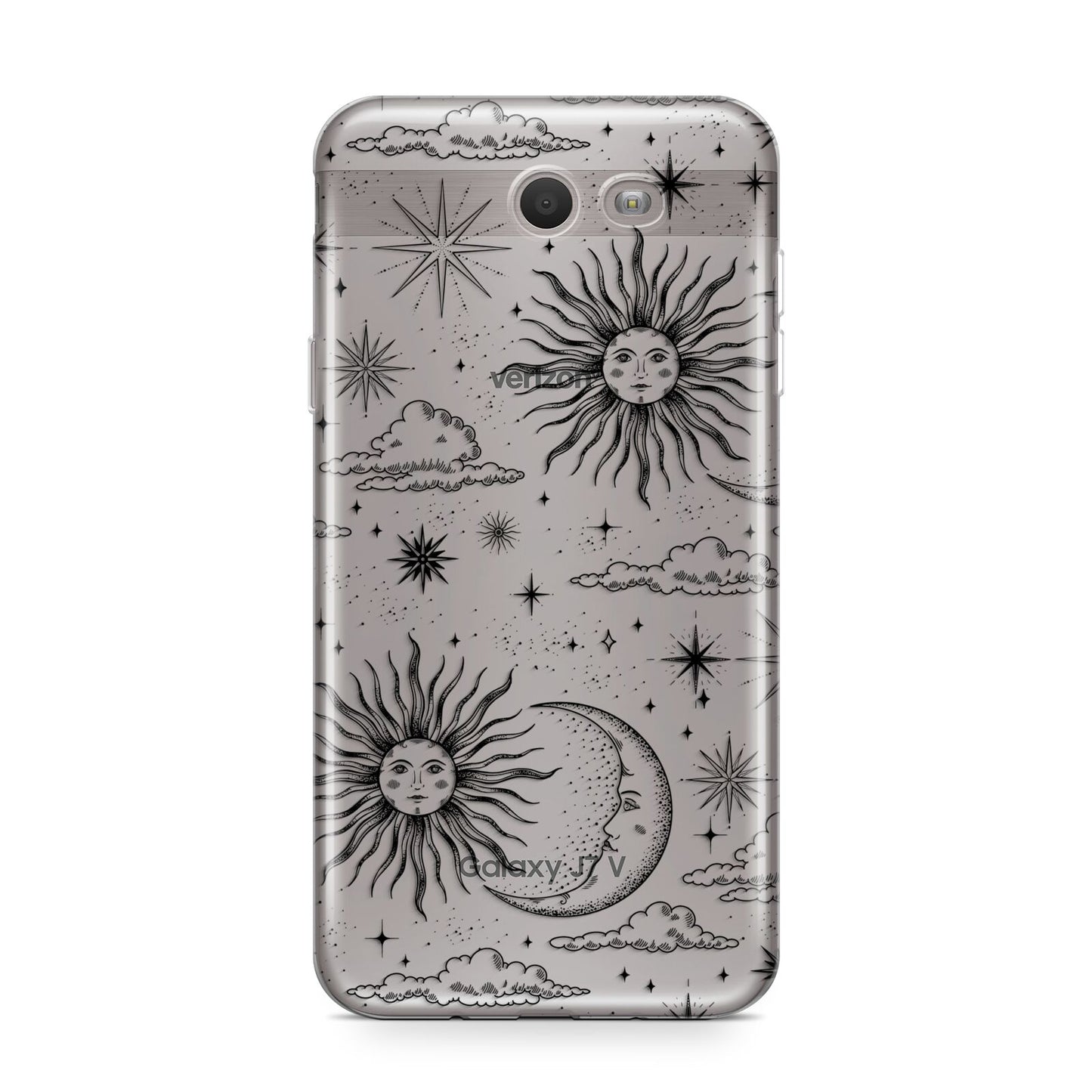 Celestial Suns Clouds Samsung Galaxy J7 2017 Case