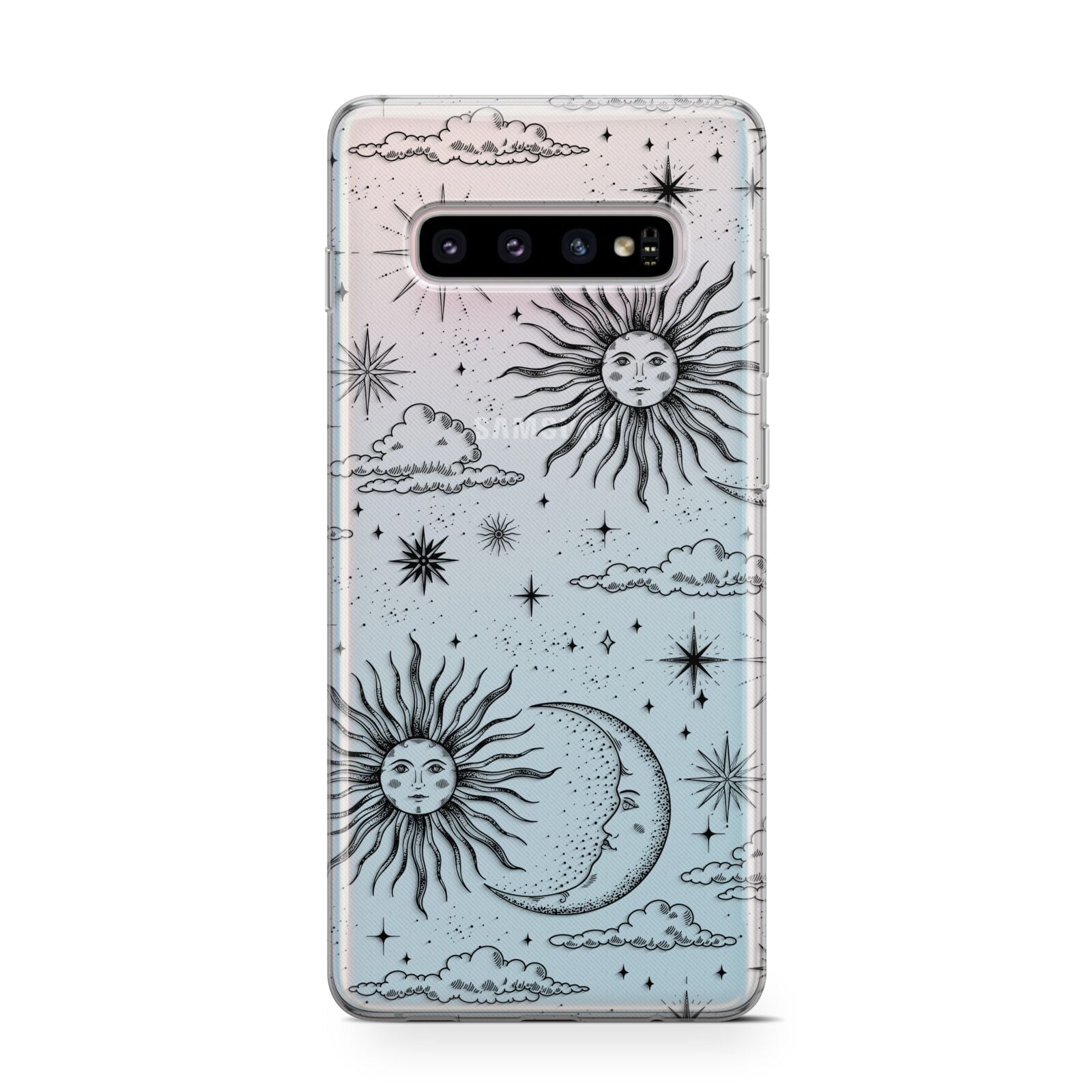 Celestial Suns Clouds Samsung Galaxy S10 Case