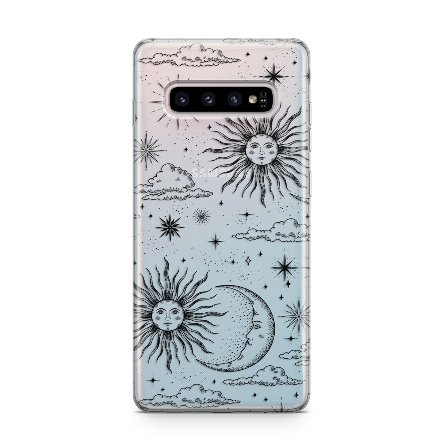 Celestial Suns Clouds Samsung Galaxy S10 Plus Case