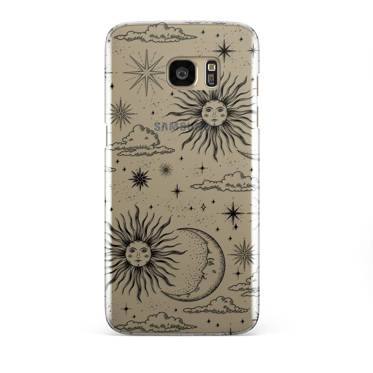 Celestial Suns Clouds Samsung Galaxy S7 Edge Case