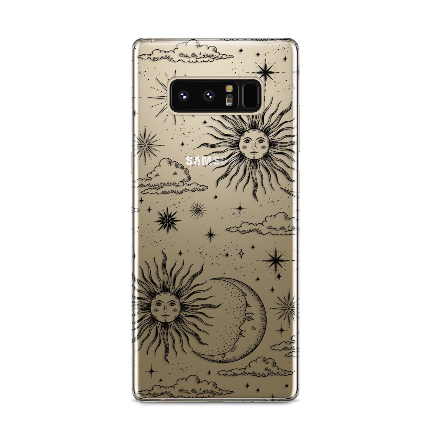 Celestial Suns Clouds Samsung Galaxy S8 Case