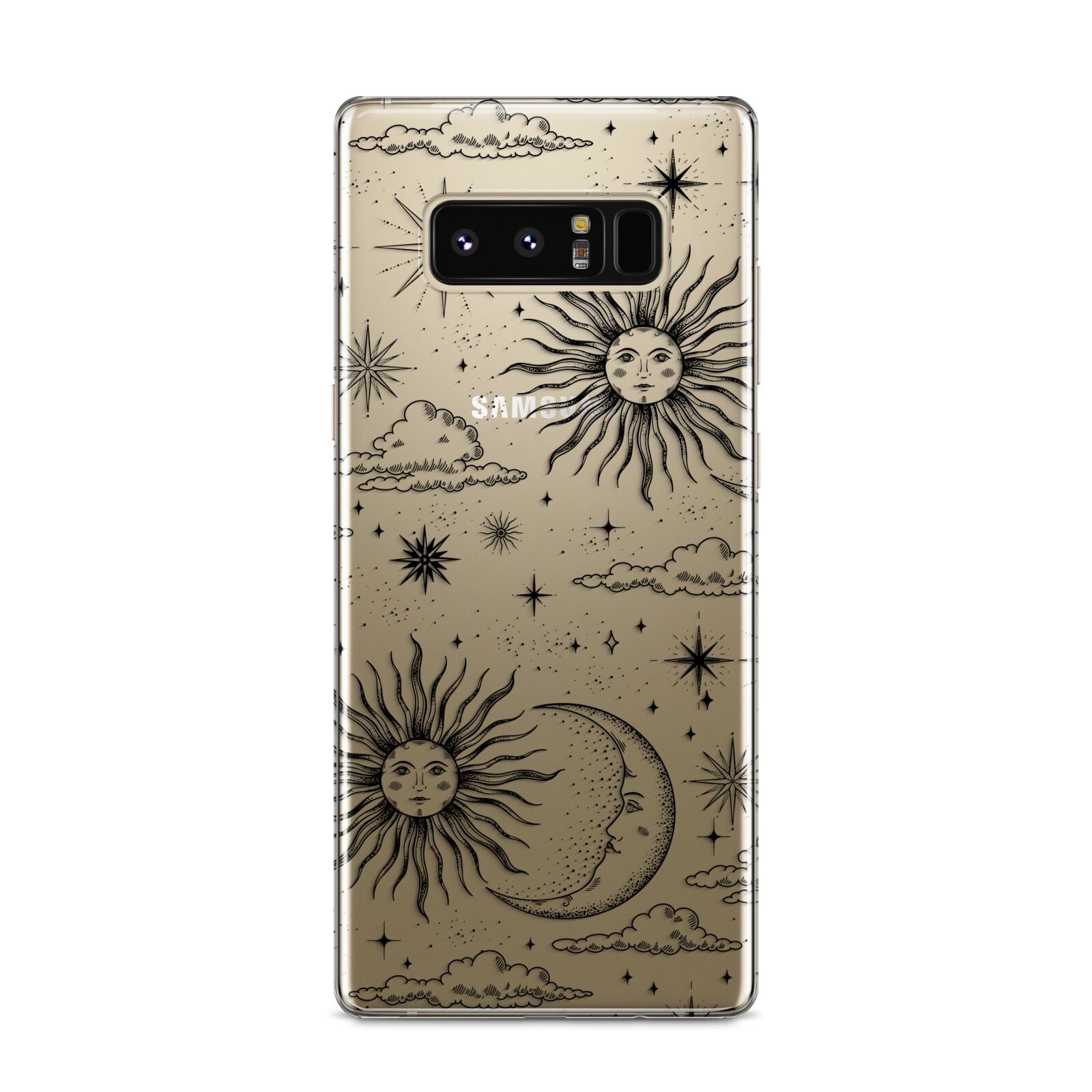 Celestial Suns Clouds Samsung Galaxy S8 Case