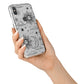 Celestial Suns Clouds iPhone X Bumper Case on Silver iPhone Alternative Image 2