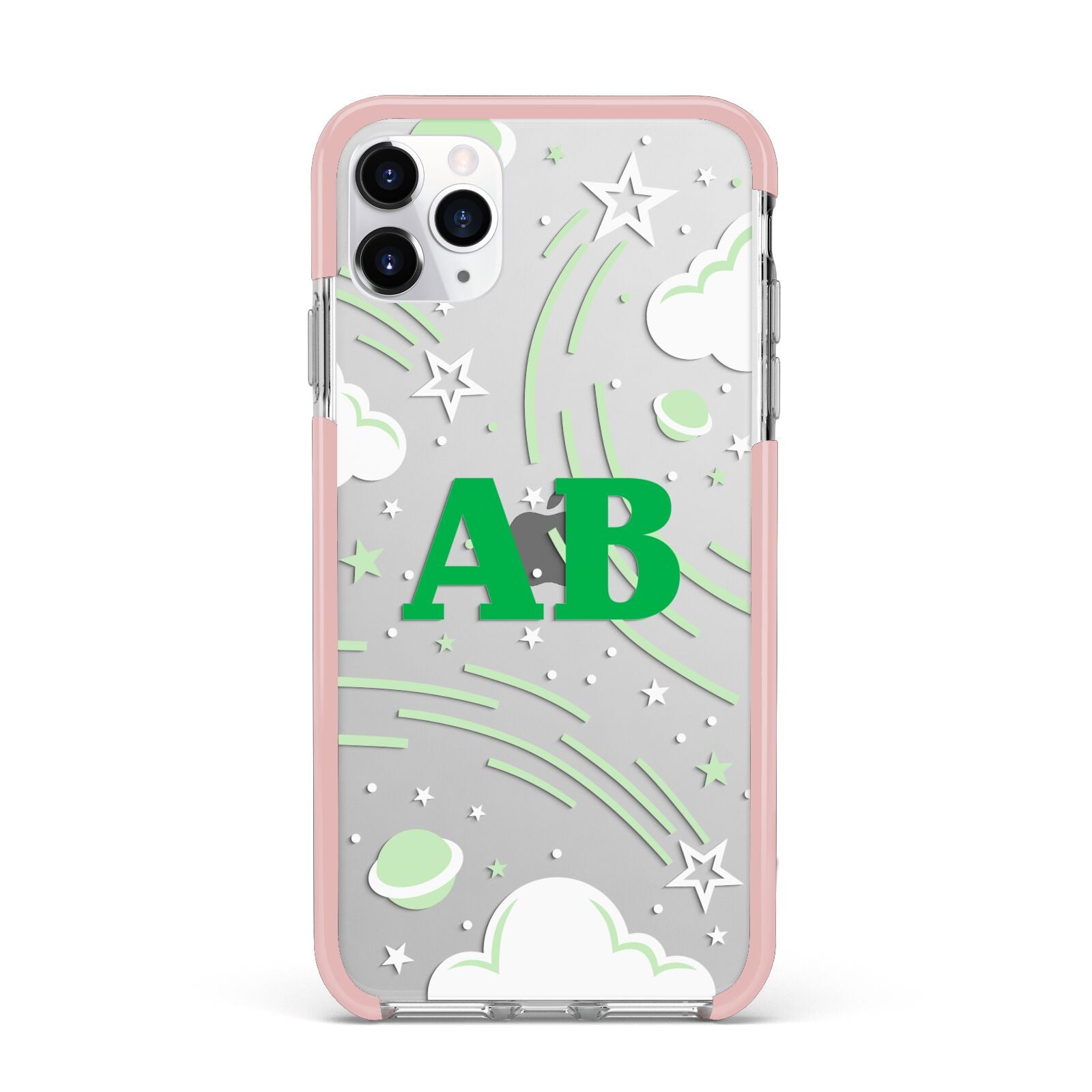 Celestial iPhone 11 Pro Max Impact Pink Edge Case