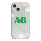 Celestial iPhone 13 Mini TPU Impact Case with Pink Edges