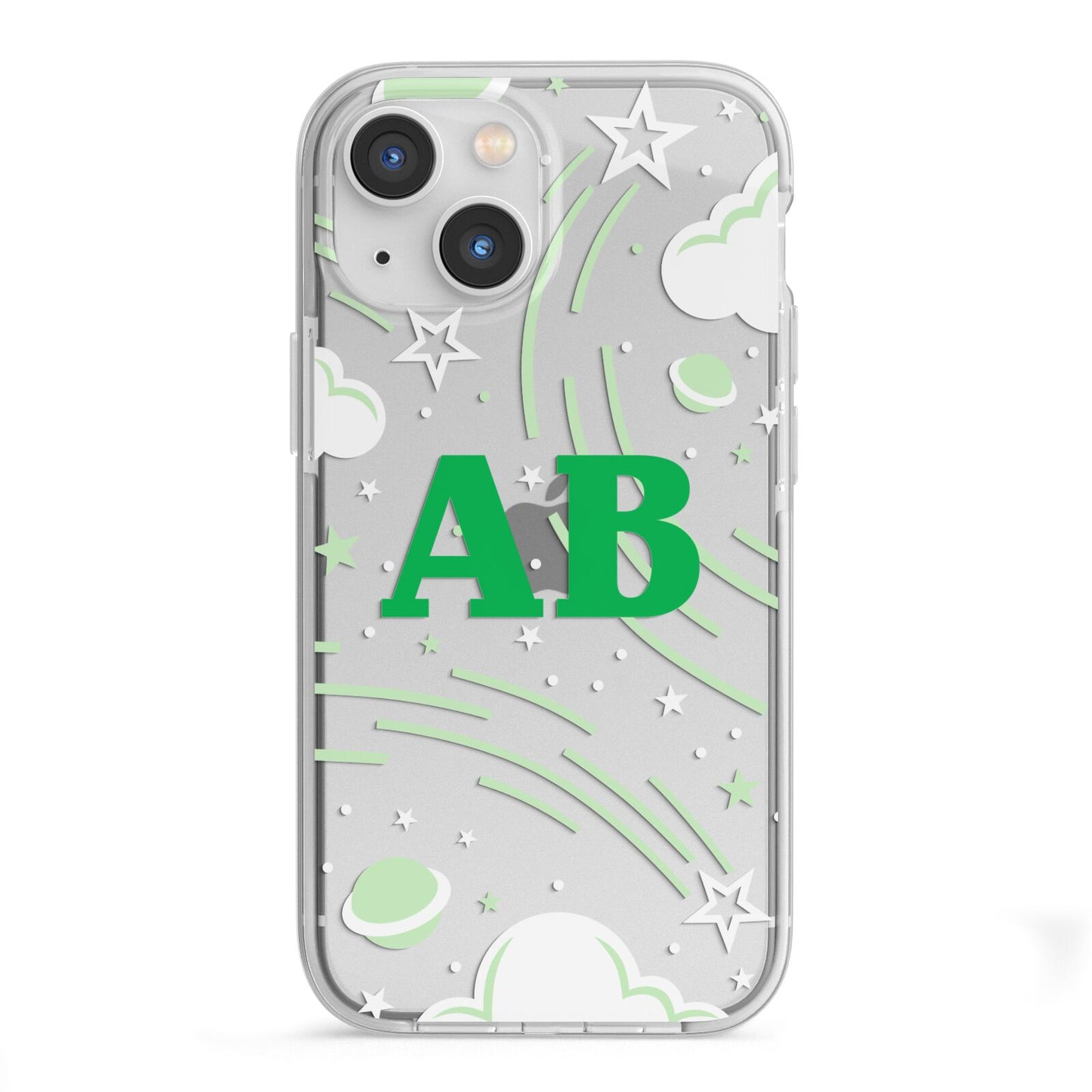 Celestial iPhone 13 Mini TPU Impact Case with White Edges