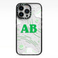 Celestial iPhone 13 Pro Black Impact Case on Silver phone
