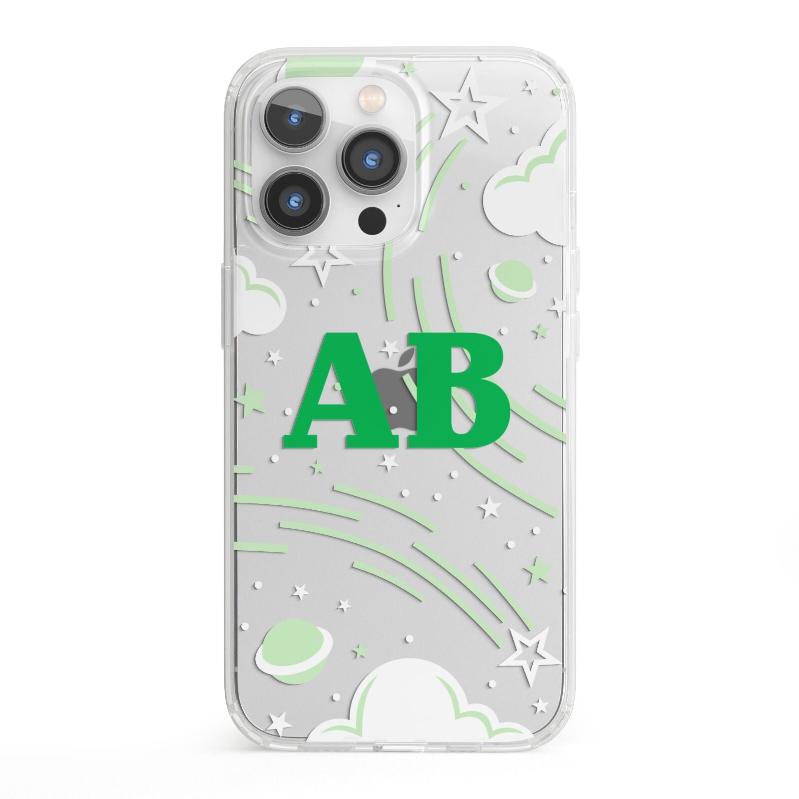 Celestial iPhone 13 Pro Clear Bumper Case