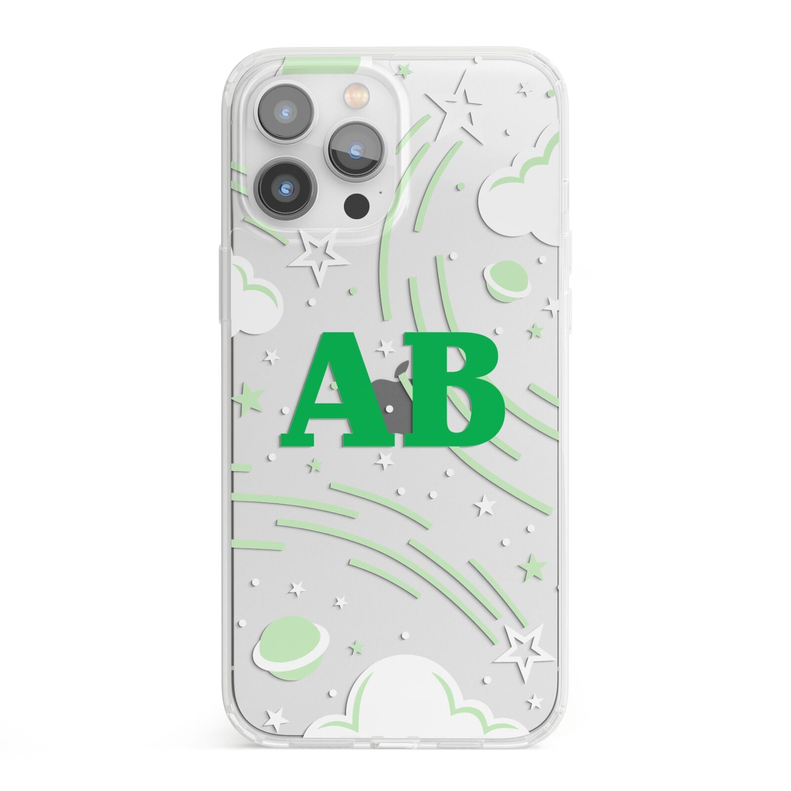 Celestial iPhone 13 Pro Max Clear Bumper Case