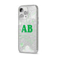 Celestial iPhone 14 Pro Max Glitter Tough Case Silver Angled Image