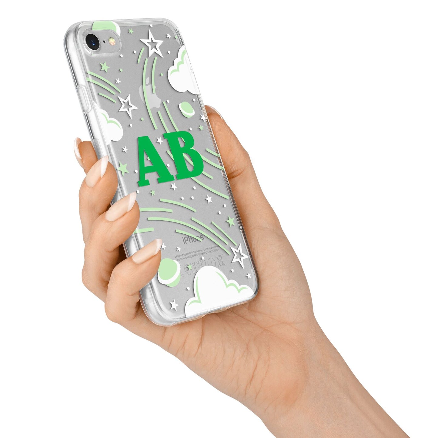 Celestial iPhone 7 Bumper Case on Silver iPhone Alternative Image