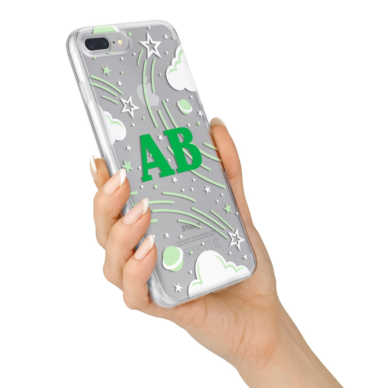 Celestial iPhone 7 Plus Bumper Case on Silver iPhone Alternative Image