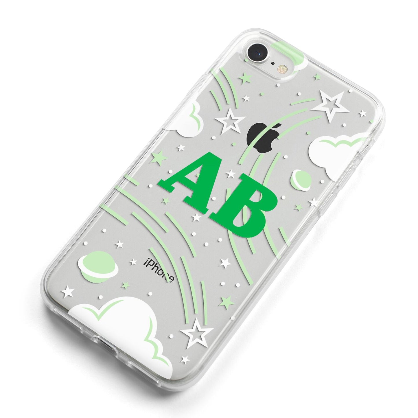 Celestial iPhone 8 Bumper Case on Silver iPhone Alternative Image