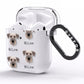 Cesky Terrier Icon with Name AirPods Clear Case Side Image