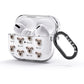 Cesky Terrier Icon with Name AirPods Glitter Case 3rd Gen Side Image