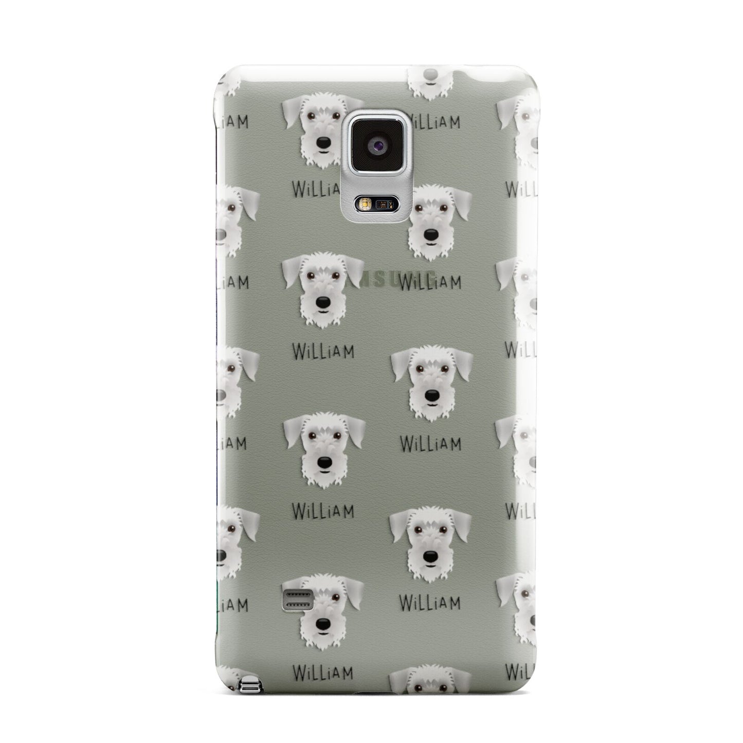 Cesky Terrier Icon with Name Samsung Galaxy Note 4 Case