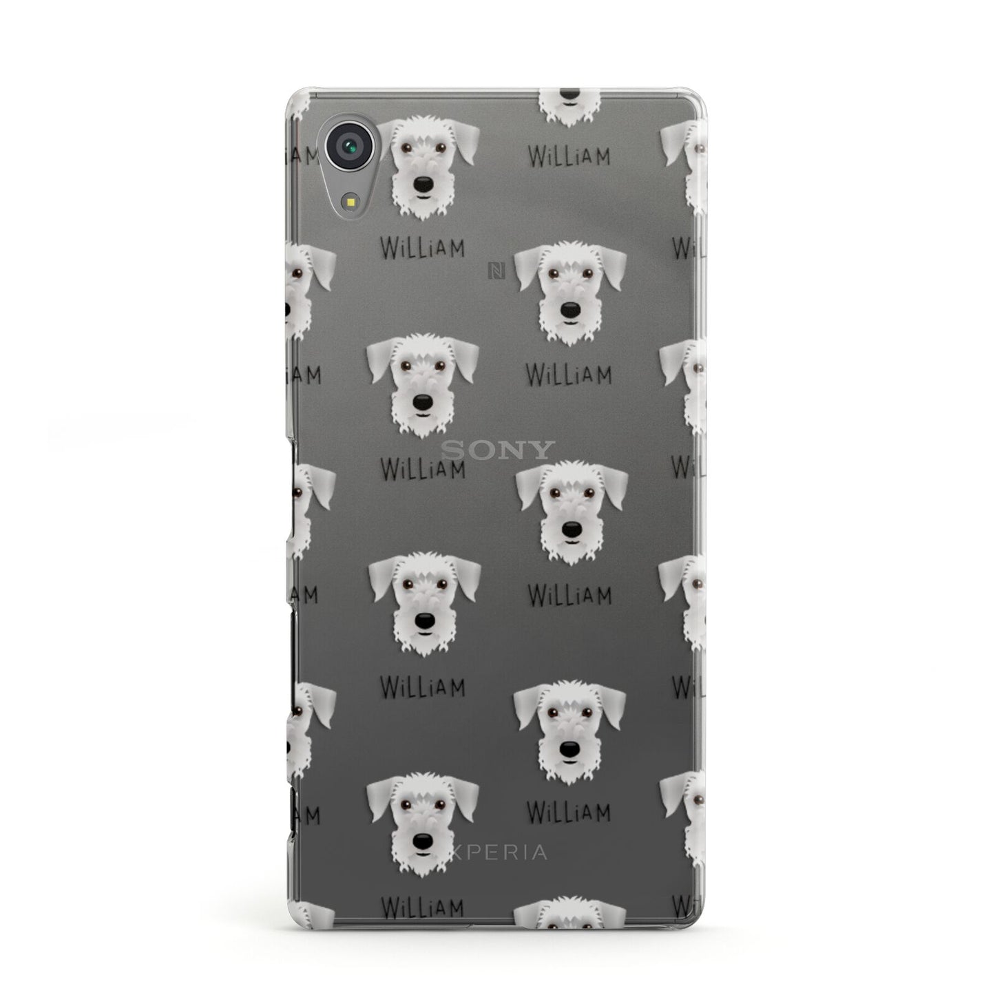 Cesky Terrier Icon with Name Sony Xperia Case