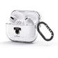 Cesky Terrier Personalised AirPods Glitter Case 3rd Gen Side Image